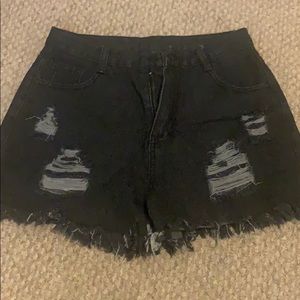 Shein high waisted shorts